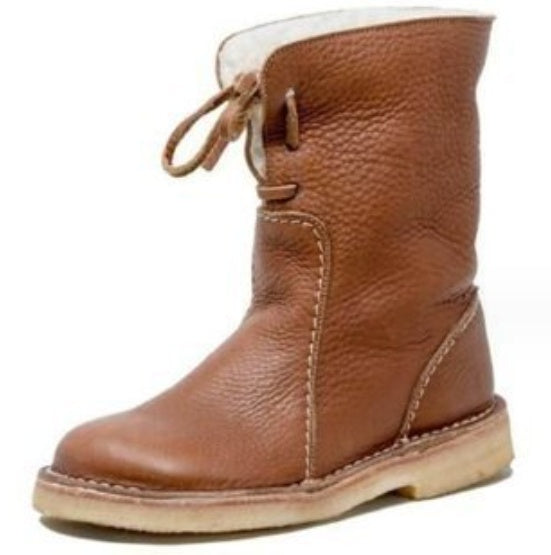 Sophia - Luxurious half-high lined ladies' boots