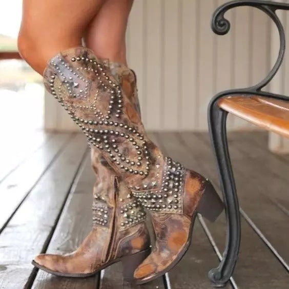 Selena - Orthopaedic high boots for women