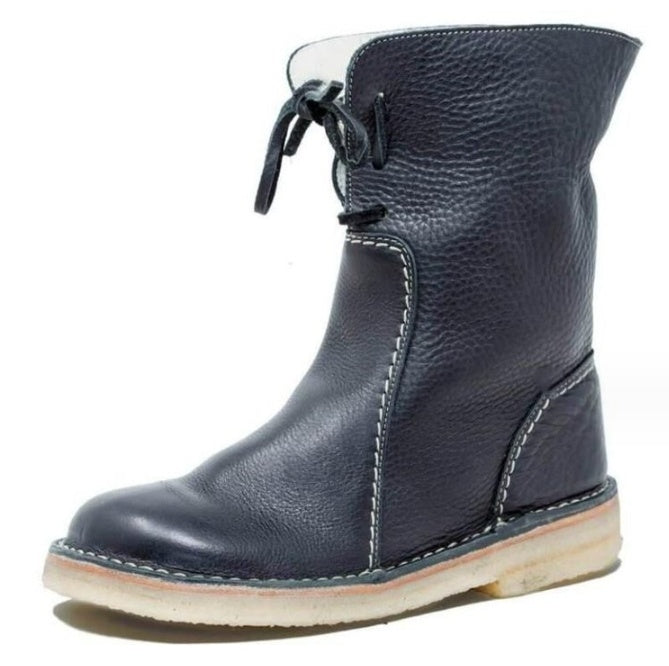 Sophia - Luxurious half-high lined ladies' boots
