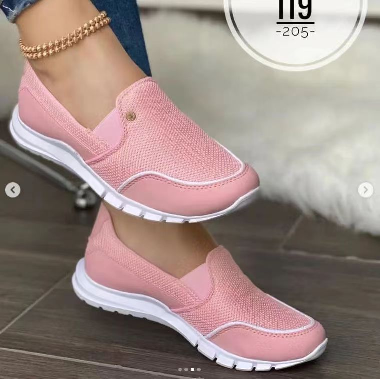 Elia - Slim fit slip on shoes with white outsole