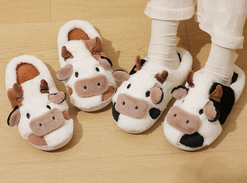 Paisley - Cow slippers | For women