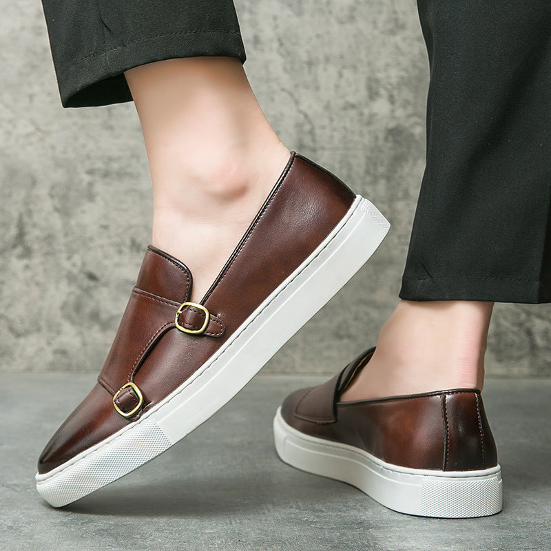 Lorenzo - Leather Slip-On Loafers