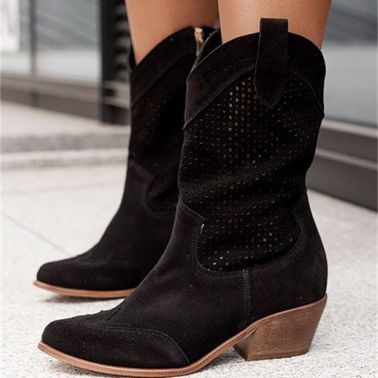 Alyssa - Stylish Low Cut Boots | Comfortable & Chic Shoes
