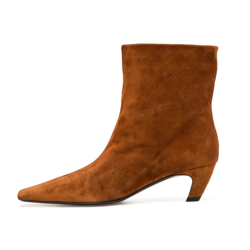 Sorena - Luxurious suede winter ankle boots