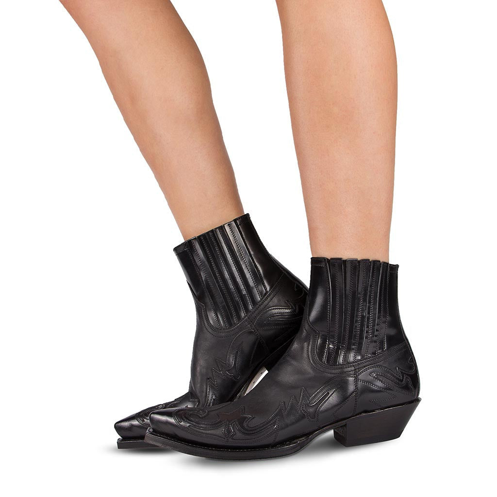 Dakota - Leather cowboy boots