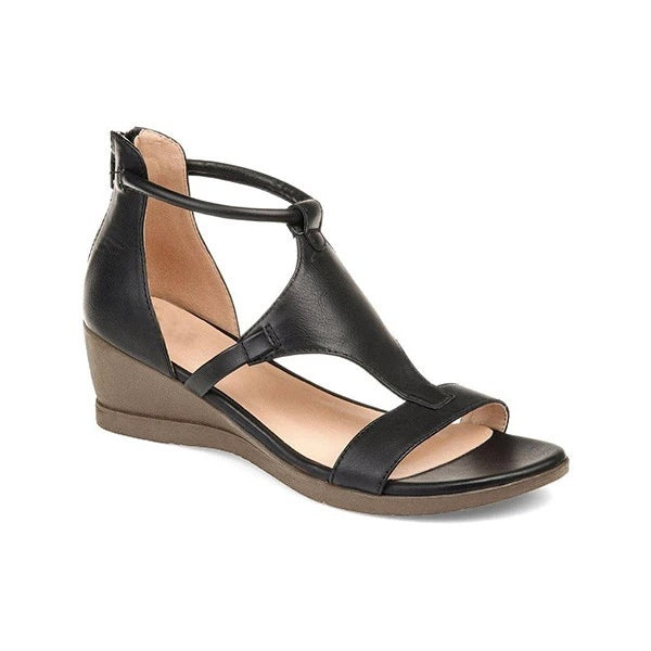 Charlotte - Elevatestyle Sandals | Women's Sandals With Raised Heel And Ankle Strap Design