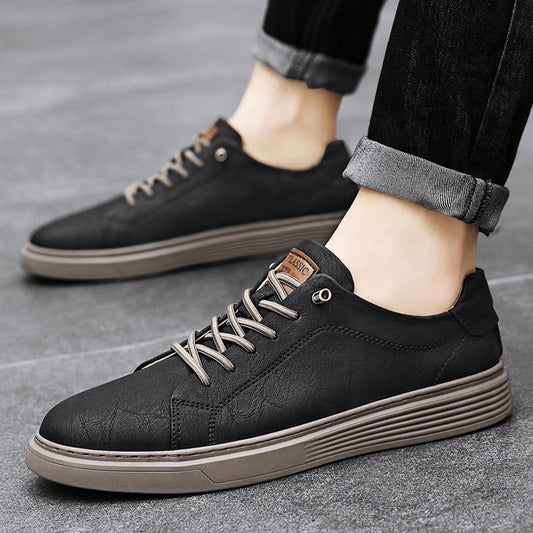 Ethan - Comfortable Oxford Leather Sneakers for Men