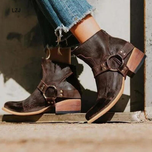 Maxime - Modern leather ladies shoes