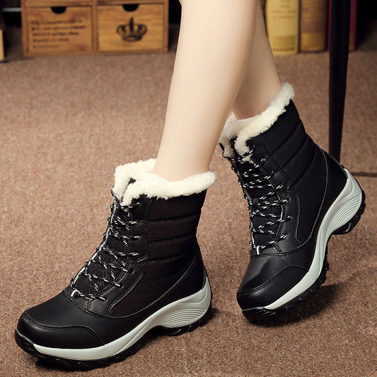 Eva - Lined warm snow boots for women