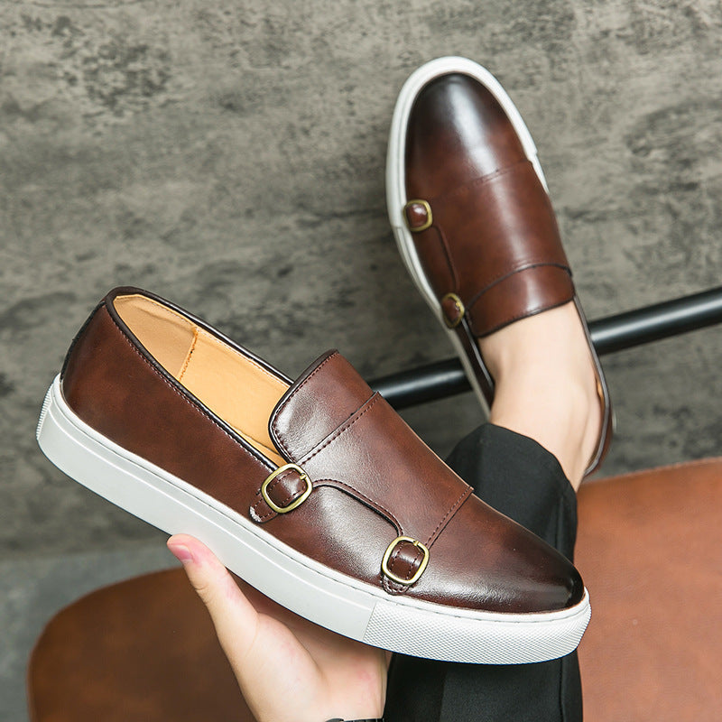 Lorenzo - Leather Slip-On Loafers