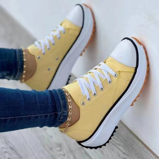Kristiens - Sneaks I Platform Trainers For Women