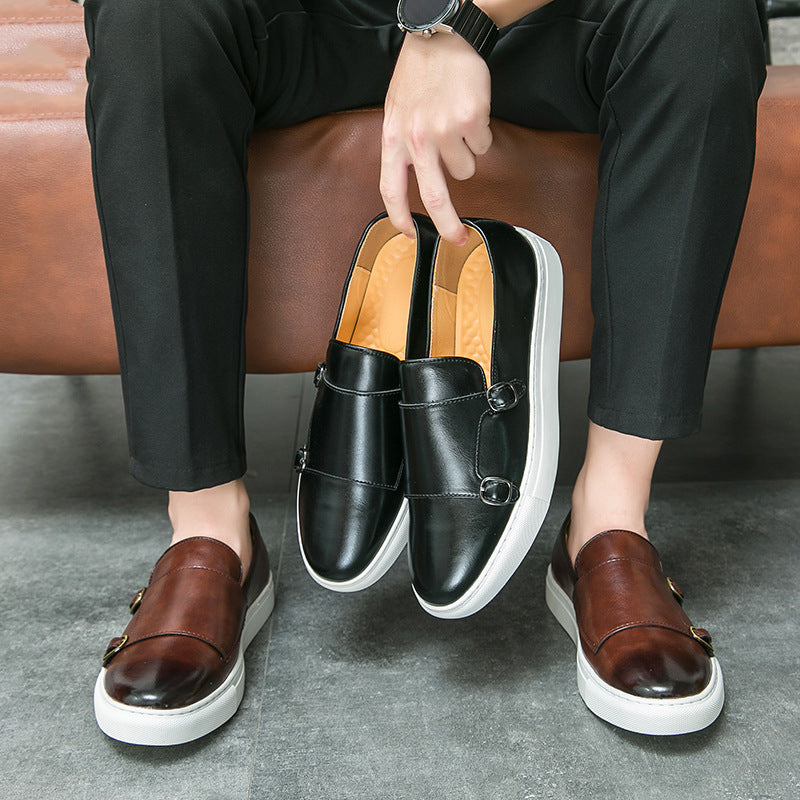 Lorenzo - Leather Slip-On Loafers