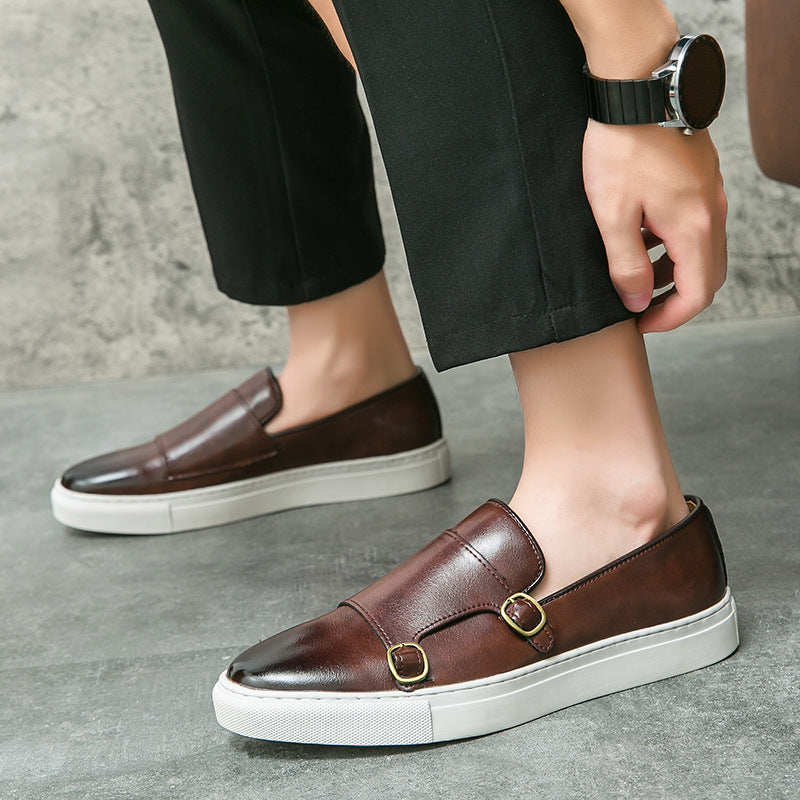 Lorenzo - Leather Slip-On Loafers