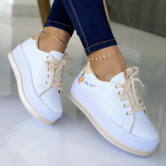 Isha - Sneaks I Sports shoes with platform sole for women
